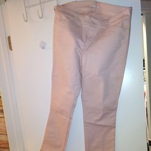 Old Navy Chino Pixie Ankle Pants Pink Size 2